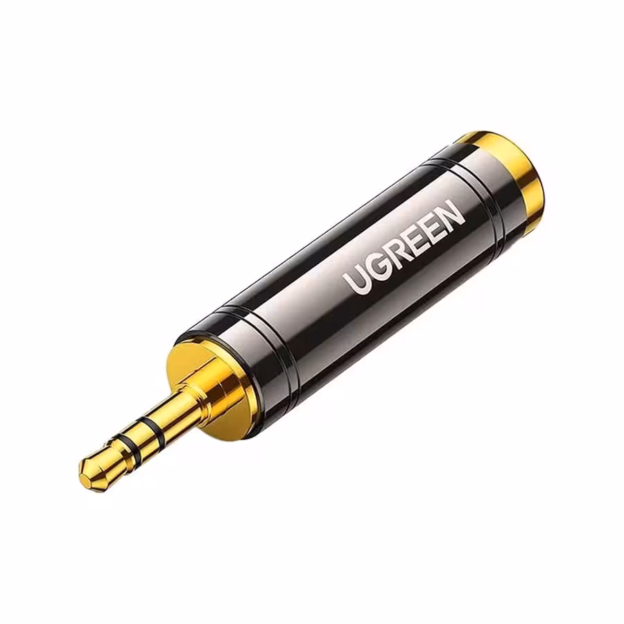 تبدیل 1 به 1 صدا 6.35 میلی متر به 3.5 میلی متر یوگرین مدل AV168