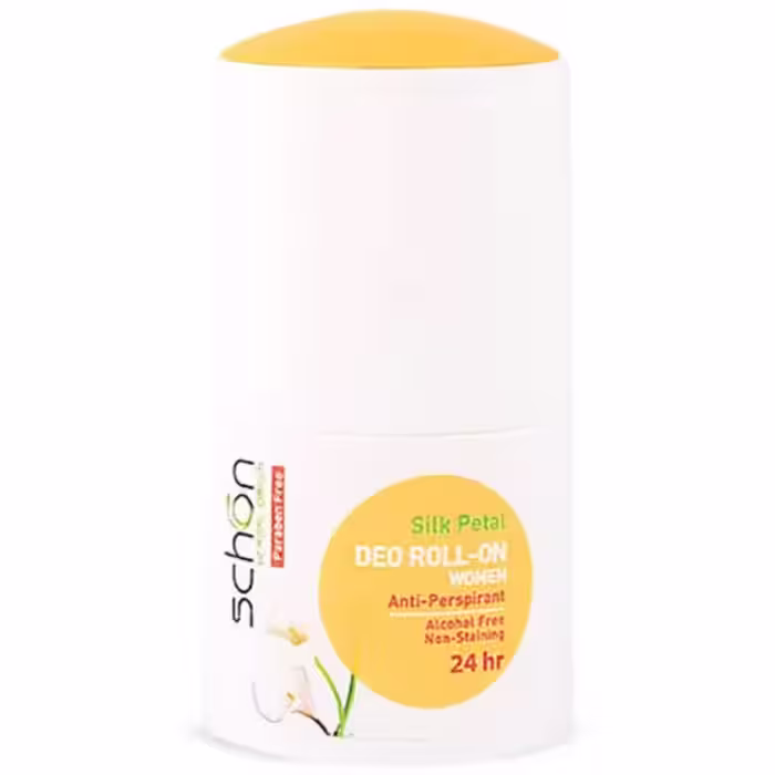 مام دئودورانت زنانه شون Schon Silk Petal Roll On Deodorant For Women