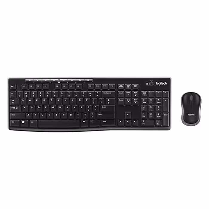 کیبورد و ماوس بی‌سیم لاجیتک مدل MK270Logitech MK270 Wireless Keyboard and Mouse Combo
