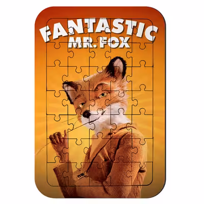 پازل 35 تکه طرح انیمیشن آقای فاکس شگفت انگیز مدل NI2220 