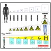 برچسب ایمنی مستر راد طرح خطر انفجار کپسول مدل HSE-OSHA-216