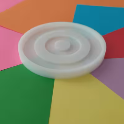 قالب رزین مدل زیرلیوانی طرح چشم نظر کد 11