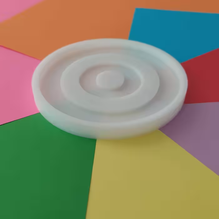 قالب رزین مدل زیرلیوانی طرح چشم نظر کد 11