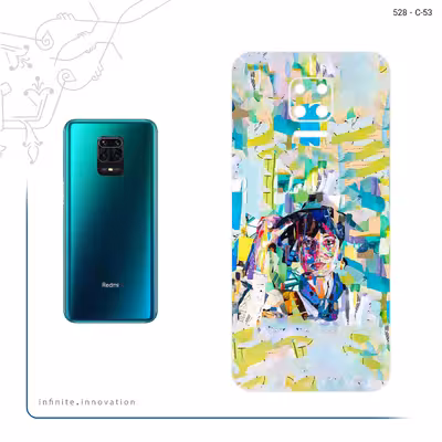 برچسب پوششی ماهوت مدل Collage of Women Portrait 1 مناسب برای گوشی موبایل شیائومی Redmi Note 9S