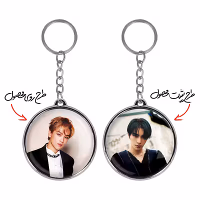 جاکلیدی خندالو مدل طرح شیائوجون و هه چان گروه NCT مدل دوطرفه کد 1223312241