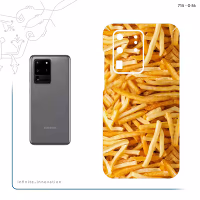 برچسب پوششی ماهوت مدل French fries مناسب برای گوشی موبایل سامسونگ Galaxy S20 Ultra