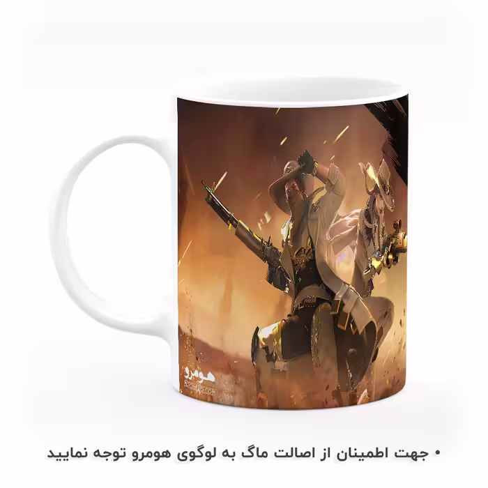 ماگ هومرو طرح گارنا فری فایر Garena Free Fire مدل MG7224