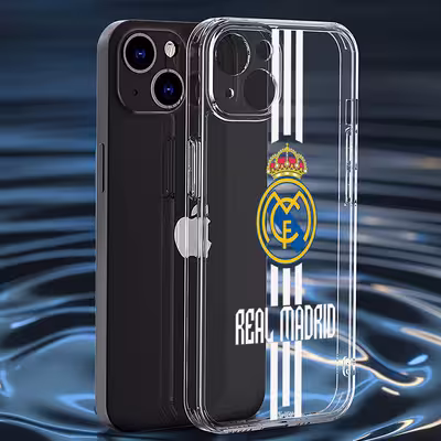 کاور طرح Real Madrid مناسب برای گوشی موبایل اپل iPhone 13 