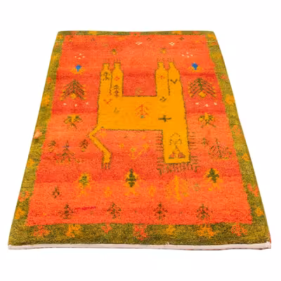 گبه دستباف یک متری سی پرشیا کد 152057