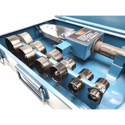 دستگاه اتو لوله سبز باس مدل PPR-WELDING MACHINE مجموعه 10 عددی