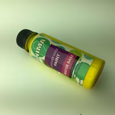 رنگ زرد لبه چرم آنیما کد Y411 وزن 150 گرم