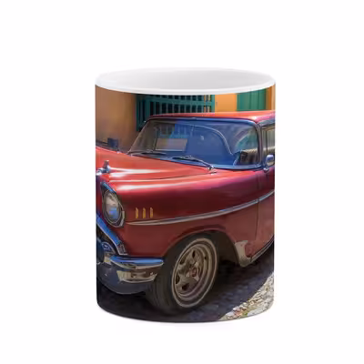 ماگ طرح ماشین قدیمی مدل 04183