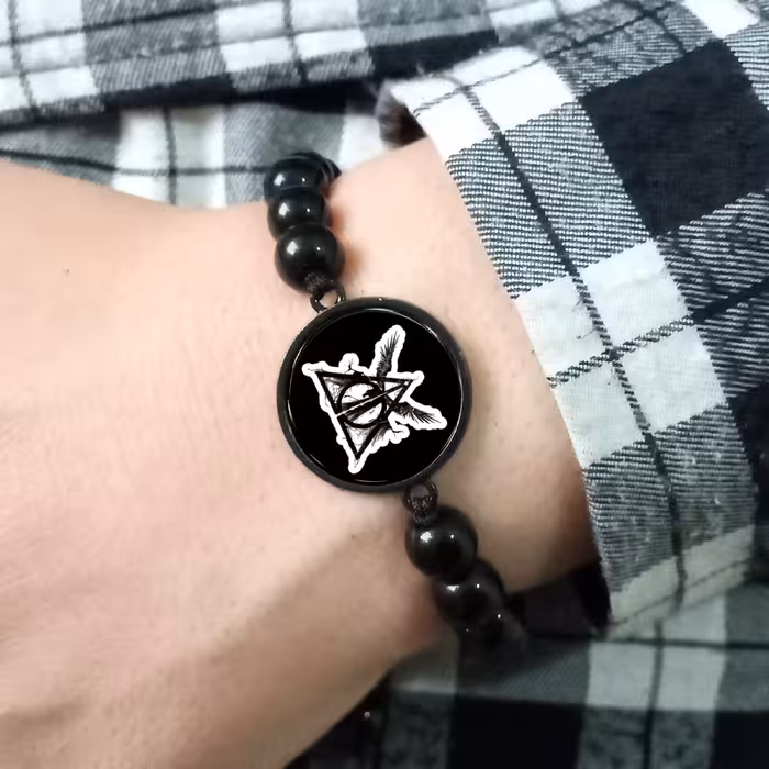 دستبند مدل هری پاتر یادگاران مرگ کد 285 