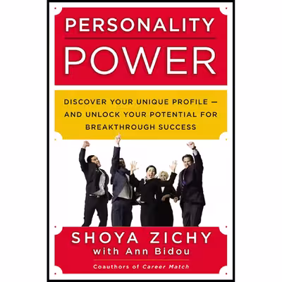 کتاب Personality Power اثر Shoya Zichy and Ann Bidou انتشارات AMACOM