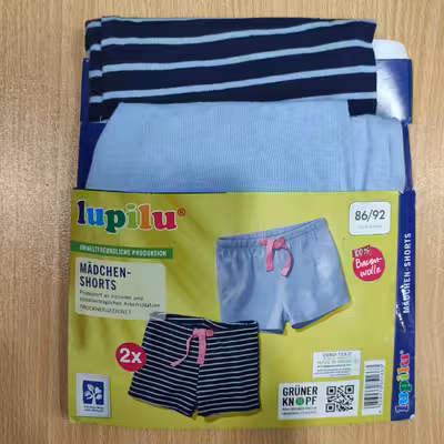 شلوارک بچگانه لوپیلو مدل G387 مجموعه 2 عددی