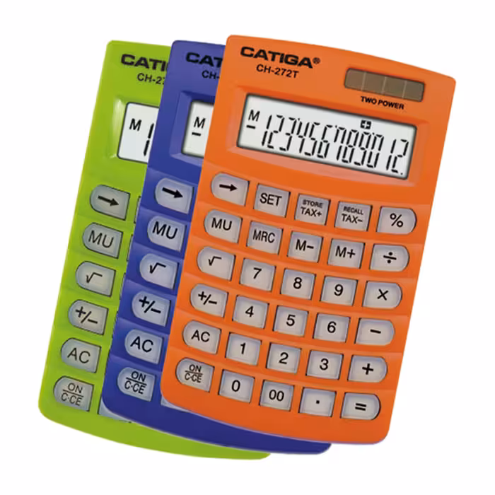 ماشین حساب کاتیگا مدل CH-272T کد F2021