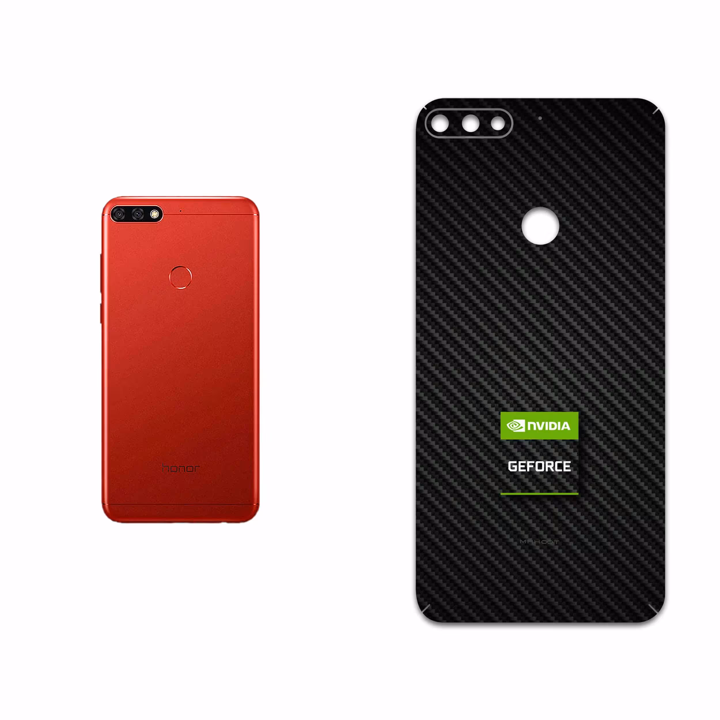 برچسب پوششی ماهوت مدل Nvidia Brand مناسب برای گوشی موبایل آنر 7C
