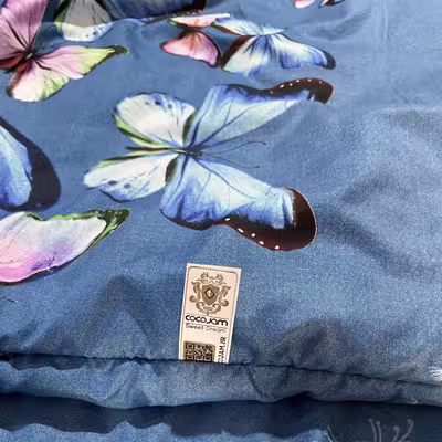 سرویس خواب کوکوجم مدل پروانه کد 006 دونفره 6 تکه