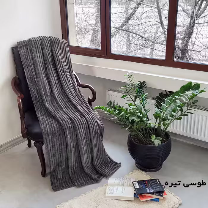 پتو مسافرتی مدل ژله ای خطی یکنفره سایز 220x160 سانتی متر