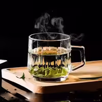 فنجان میلک نیزه  دلی گلس  210 میلی 6 عددی کد TZ4305