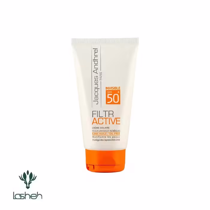 ضدآفتاب SPF50  مخصوص پوست‌های چرب و مستعد آکنه ژاک آندرل