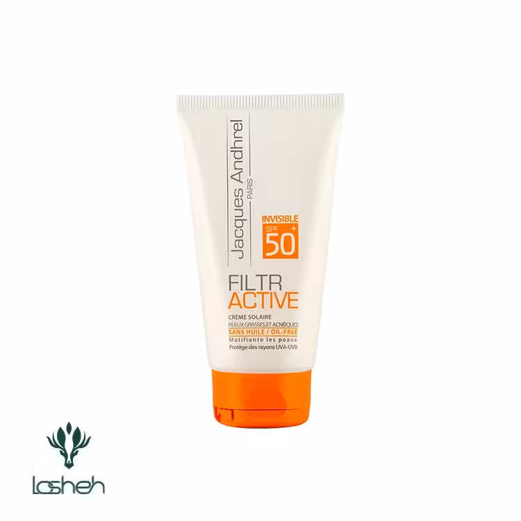 ضدآفتاب SPF50  مخصوص پوست‌های چرب و مستعد آکنه ژاک آندرل