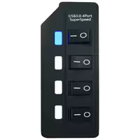 هاب 4 پورت USB3.0  ایکس نوا مدل X-810