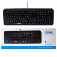 کیبورد سیمدار Sadata SK-1800S