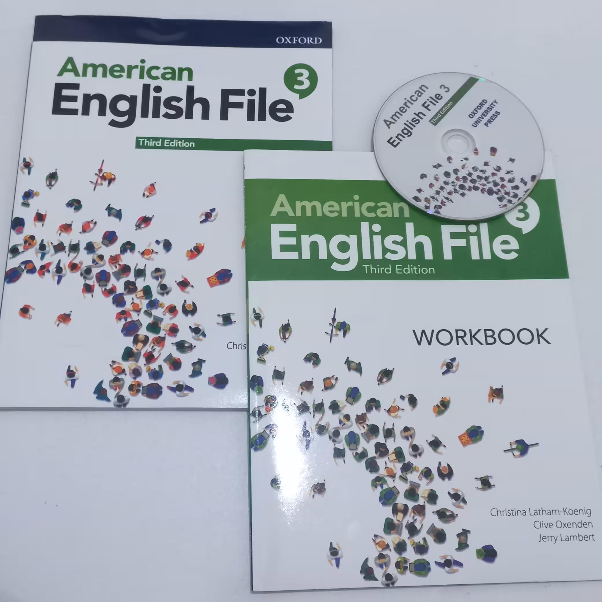 کتاب American English File 3(ویرایش سوم-جدید) به همراه کتاب ورک بوک و CD