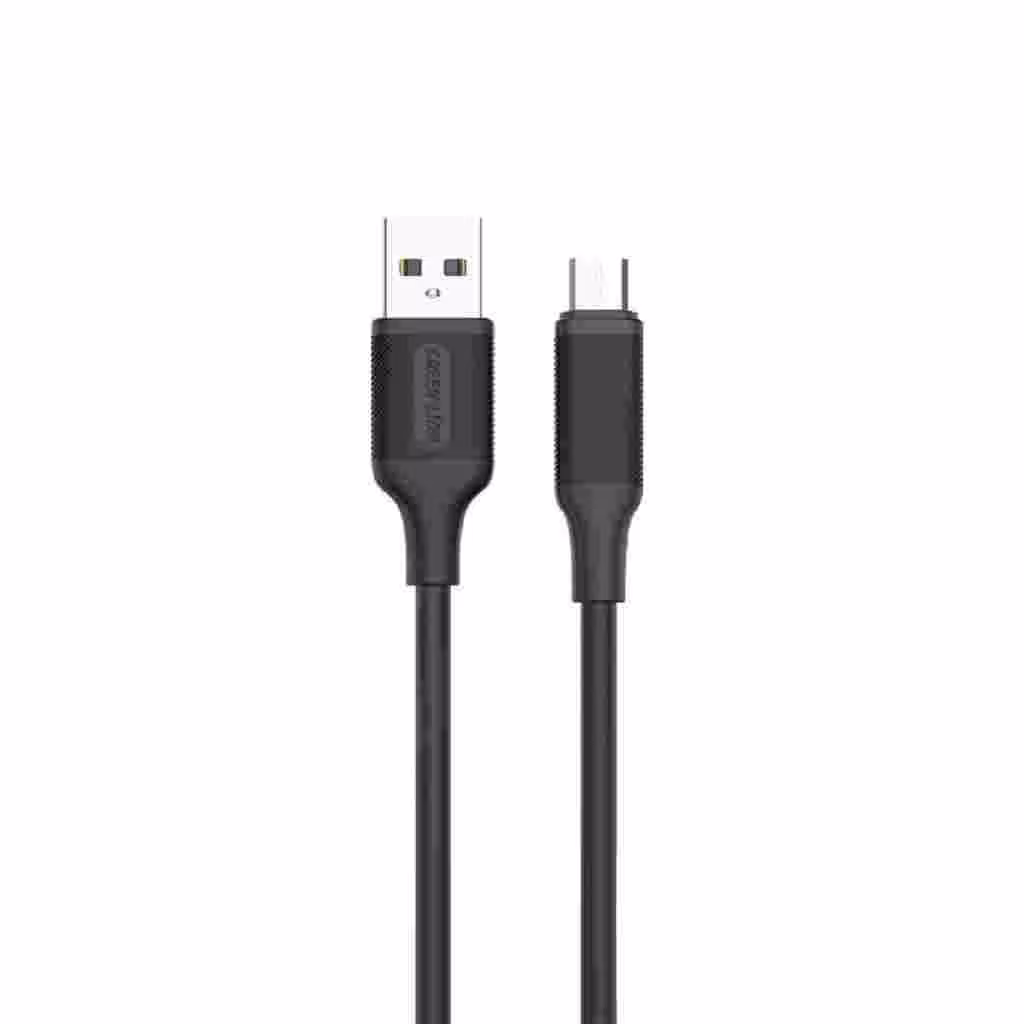کابل تبدیل USB به microUSB گرین لاین مدل Green Lion طول 1 متر و جریان 2.4 آمپر