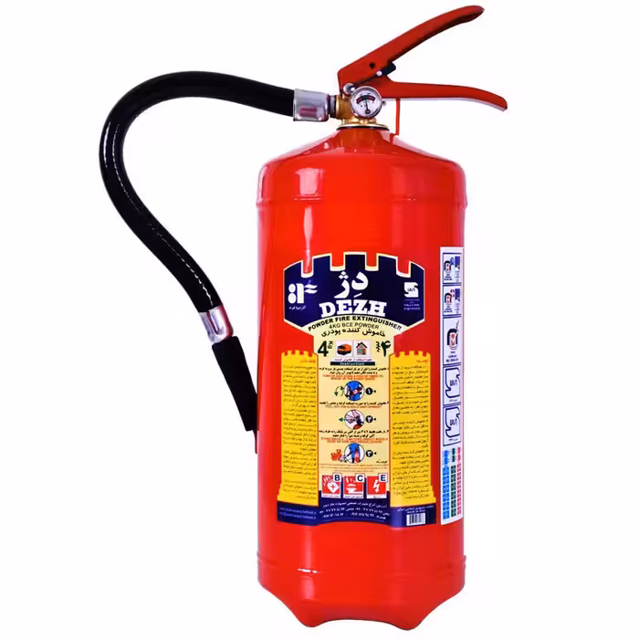 کپسول اتش نشانی پودری دژ 4 کیلوگرمی | کالا مکس