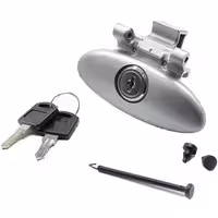 خرید دستگیره درب داشبورد پژو 206 قفل دار کروم | اتوموبی