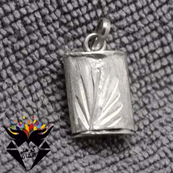 گردنبند نقره جاحرزی دست ساز کد G_1311