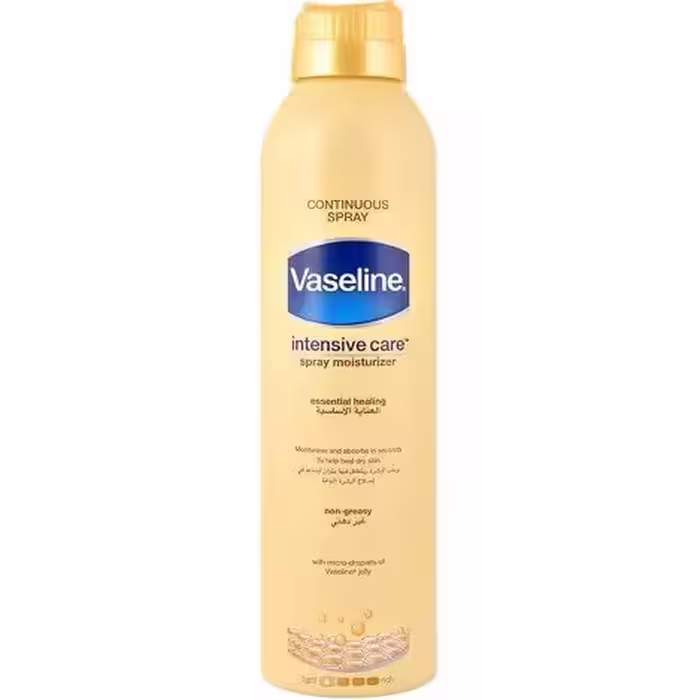 اسپری مرطوب کننده بدن وازلین Vaseline حاوی عصاره جو دوسر حجم 190 میل