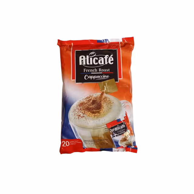 کاپوچینو علی کافه مدل فرنچ رست بسته 20 عددی
