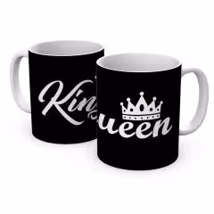 خرید ماگ-لیوان  king و queen کد 110259 مجموعه 2 عددی