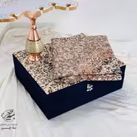 ست هدیه  هدیه اداری ترمه و گلدان مس و خاتم