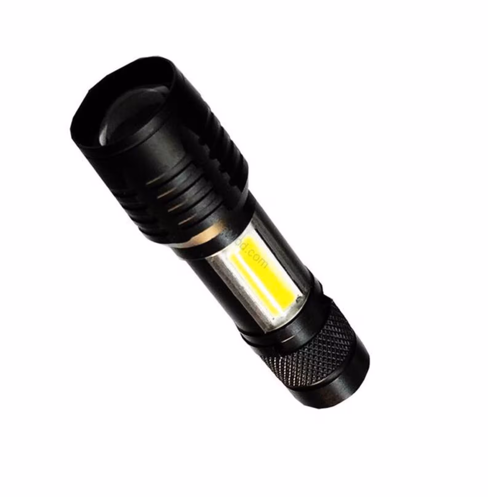 چراغ قوه پلیسی COB کوچک شارژی فلزی