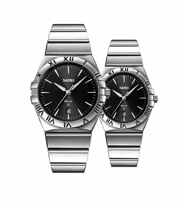 ساعت مچی ست مردانه و زنانه اسکمی مدل 9257 SKMEI