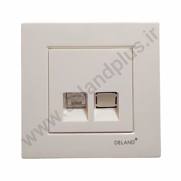 سوکت شبکه cat6 مدل آسا پلاس کرم