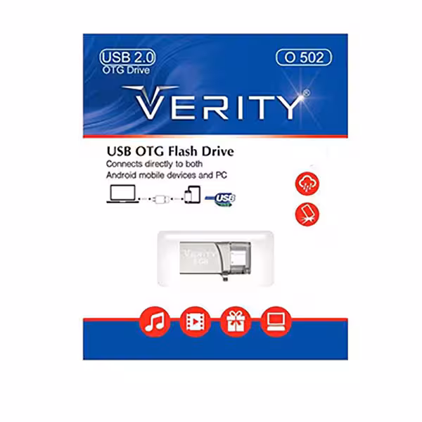 فلش مموری وریتی مدل V708 ظرفیت 8 گیگابایت - فروشگاه اینترنتی پروتاچ