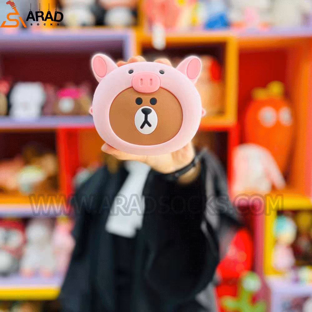 کیف سیلیکونی طرح خرس لاین خوکی