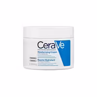 کرم مرطوب کننده و آبرسان سراوی Cerave moisturizing cream حاوی سرامید و اسید هیالورونیک حجم 340 گرم