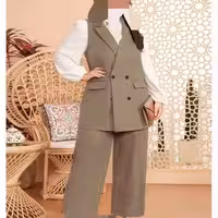 جلیقه و شلوار رسمی جنس مازراتی