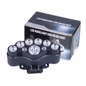 چراغ پیشانی 9 لامپه مدل SH-T09 | خرید Headlamp LED SH-T09