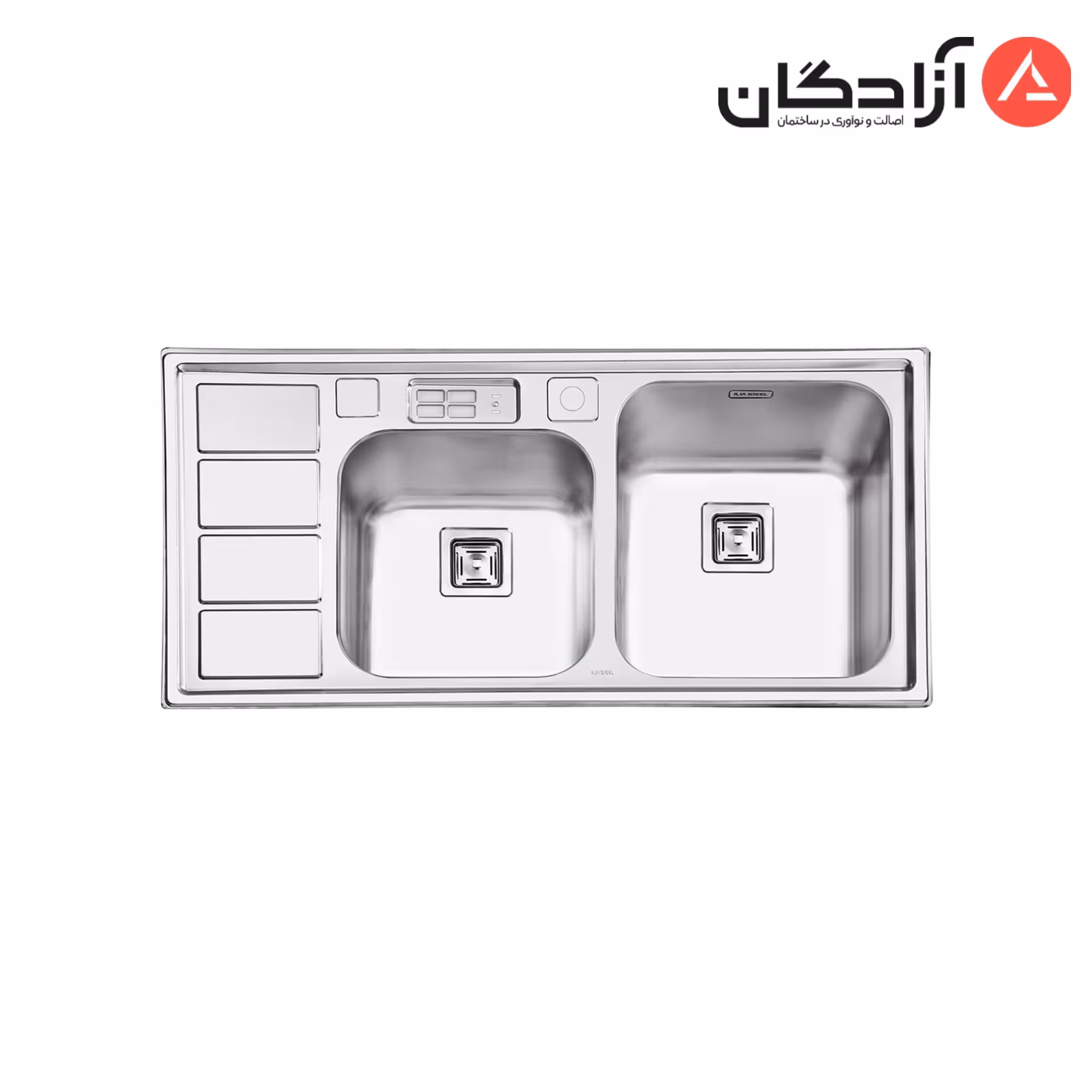 سینک فانتزی توکار ایلیااستیل 2052