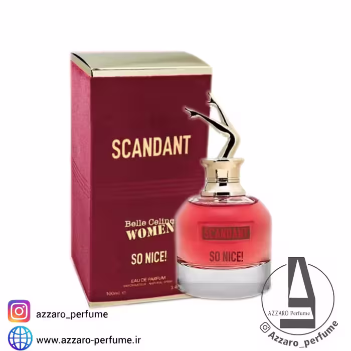 ادکلن اسکندانت سو نایس ژان پل گوتیه سو اسکندال فراگرنس ورد Scandant so nice حجم 100 میل