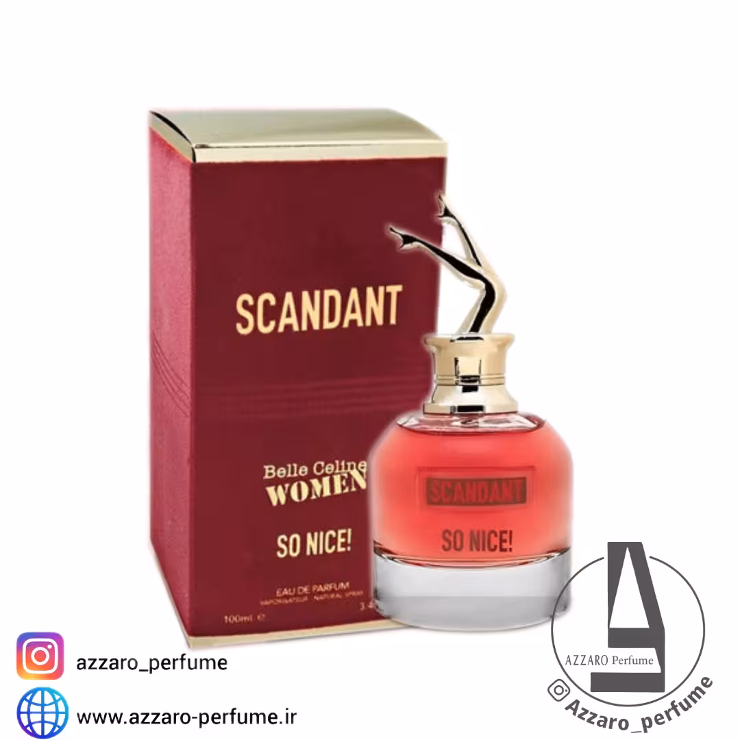 ادکلن اسکندانت سو نایس ژان پل گوتیه سو اسکندال فراگرنس ورد Scandant so nice حجم 100 میل