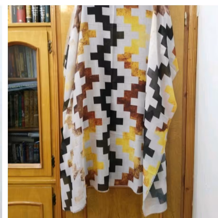 روسری نخی قواره 140 زنانه