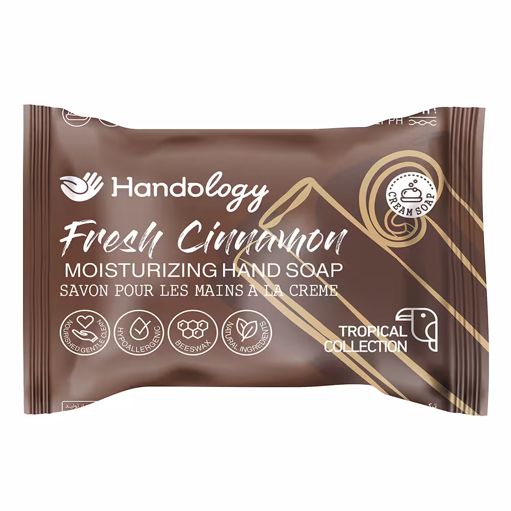 هندولوژی صابون دست تروپیکال با رایحه دارچین